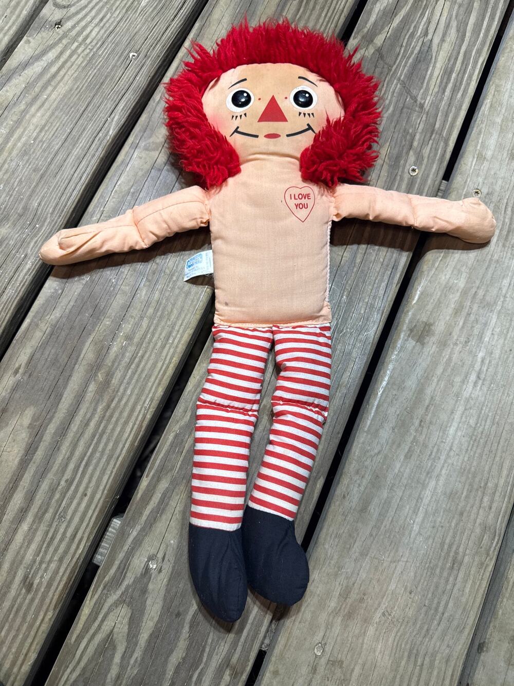 1987 vintage raggedy ann doll